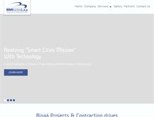 Tablet Screenshot of binaaprojects.com